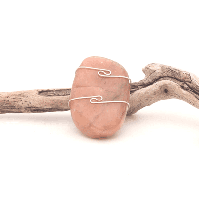 Rhodazez (Polished Pink Azeztulite) Pendant 5