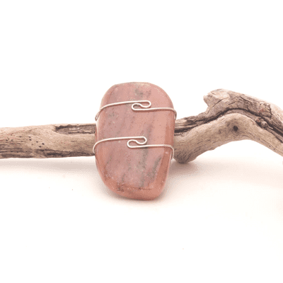 Rhodazez (Polished Pink Azeztulite) Pendant 6
