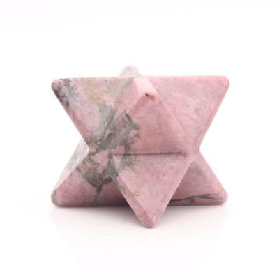 Rhodonite Merkaba 9