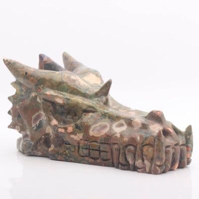 Rhyolite Dragon Skull