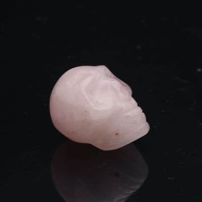 Rose Quartz Mini Skull 11