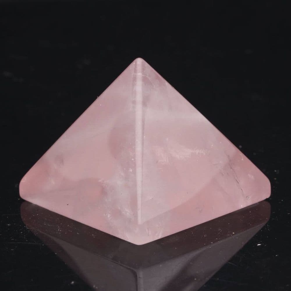 Quartz Rose Pyramid | KSC Crystals