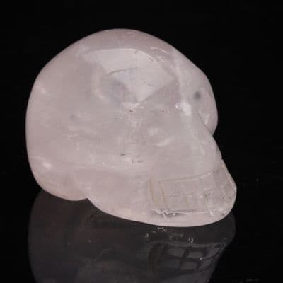 Rose Quartz Skull 15