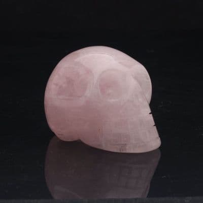Rose Quartz Skull 16