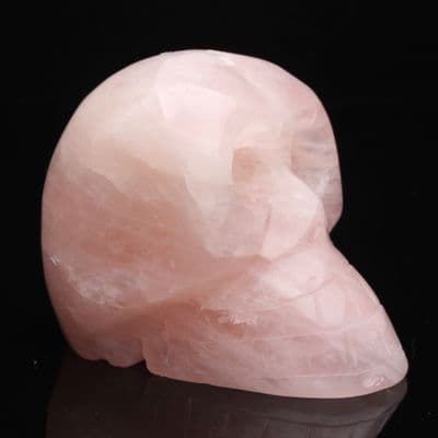 Rose Quartz Skull 5