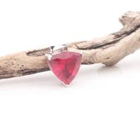 Ruby Red Siberian Quartz Pendant