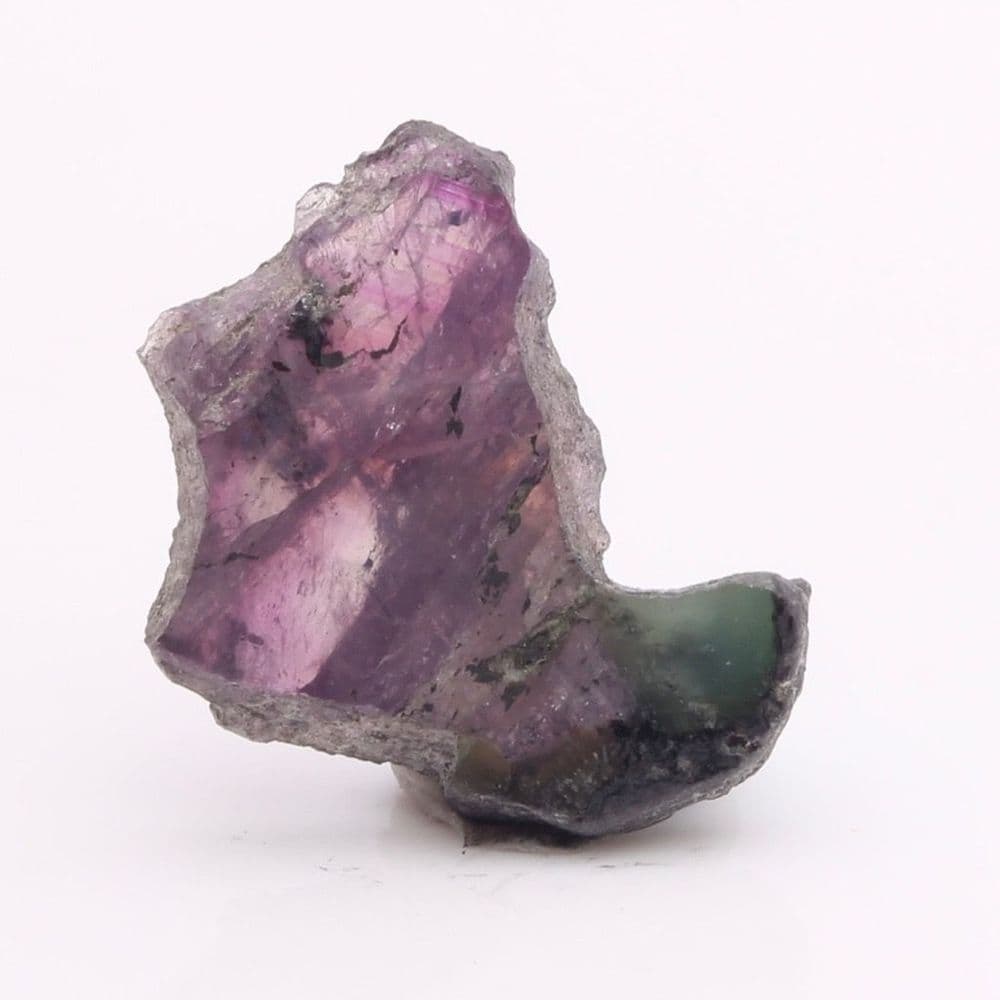 Ruby with Serpentine & Graphite