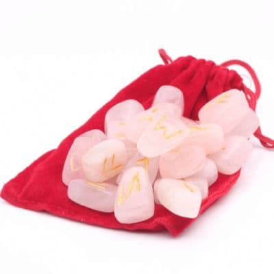Runes (Rose Quartz)