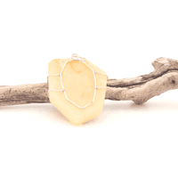 Satyaloka Yellow Azeztulite Pendant