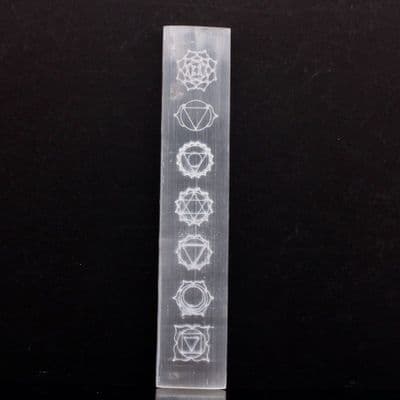 Selenite Chakra Ingot