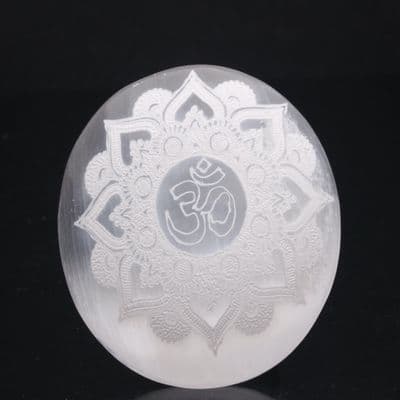 Selenite Palmstone 12