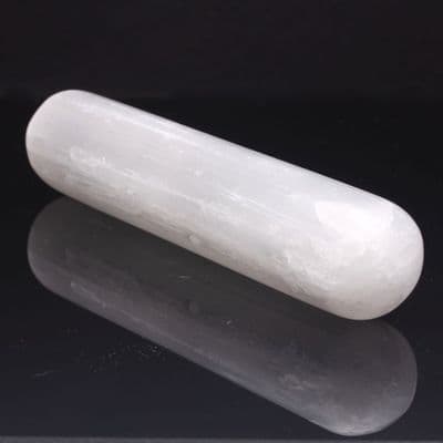 Selenite Smooth Wand 2 (Cigar)