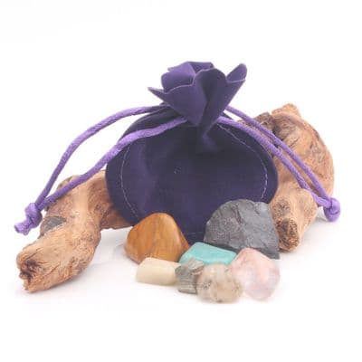 Set of Seven Crystals for personal growth.
