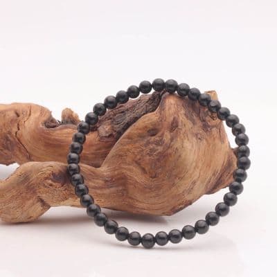 Shungite Bracelet 4mm Bead