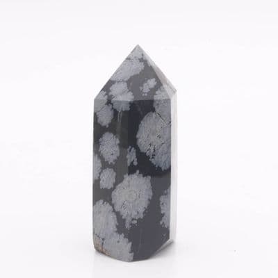 Snowflake Obsidian Point 1