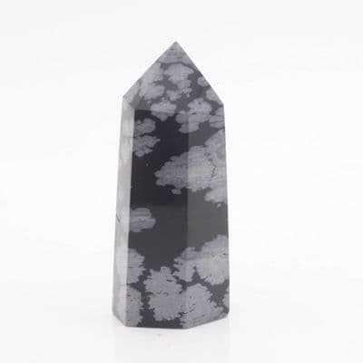 Snowflake Obsidian Point 10