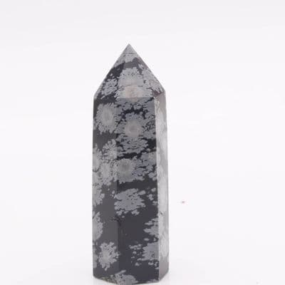 Snowflake Obsidian Point 4