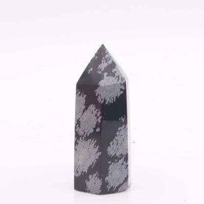 Snowflake Obsidian Point 5