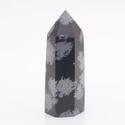 Snowflake Obsidian Point 8