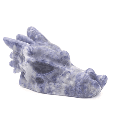 Sodalite  Dragon Skull 1