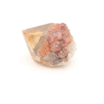 Spessartine Garnet with Smokey Quartz 5