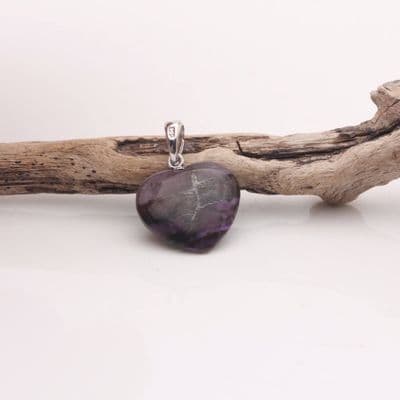 Sugilite Heart Pendant 1
