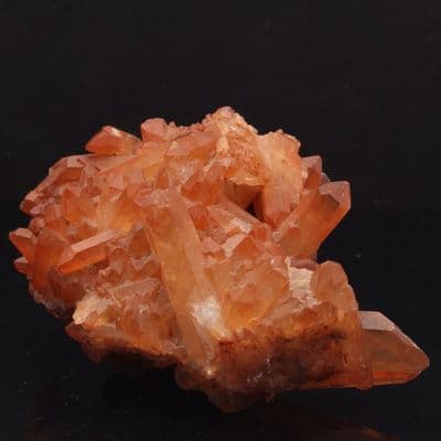 Tangerine Quartz Cluster 100