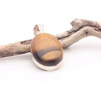 Tiger Eye Pendant | KSC Crystals