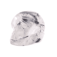 Tourmalated Quartz Skull