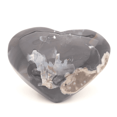 Volcano Agate Hearts