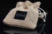 White Leather, Tribal Steel, Skull Bracelet (21cm)