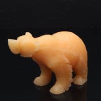 Yellow Calcite Bear 1