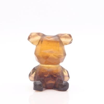 Yellow Fluorite Teddy Bear 1