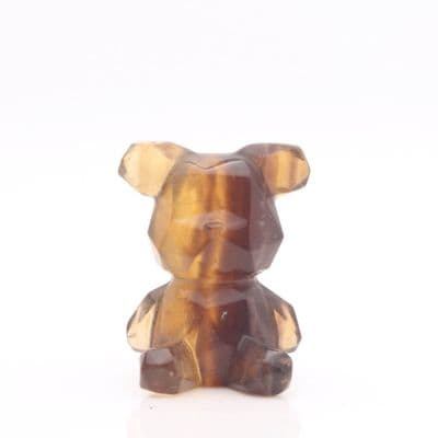 Yellow Fluorite Teddy Bear 2