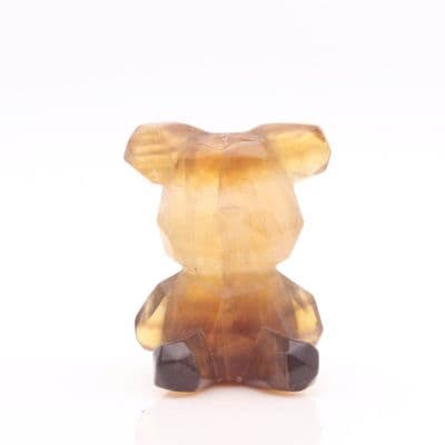 Yellow Fluorite Teddy Bear 3