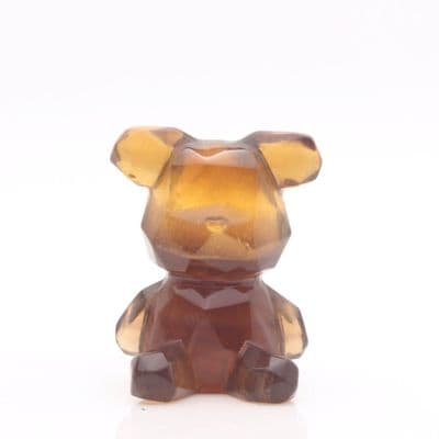 Yellow Fluorite Teddy Bear 4