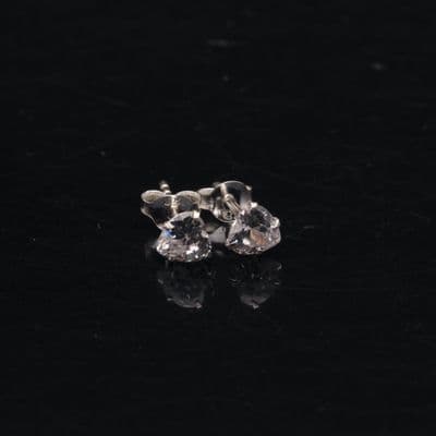 Zirconia Stud Earrings