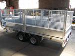 Ifor Williams LM126 Mesh Side Trailer