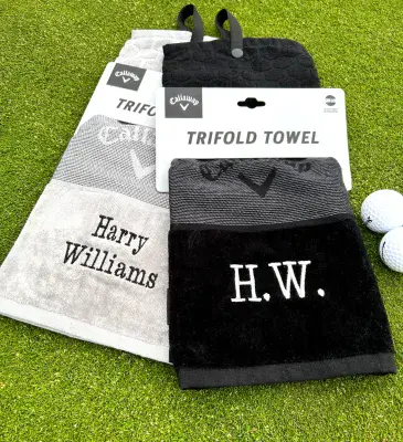 CALLAWAY PERSONALISED TOWEL