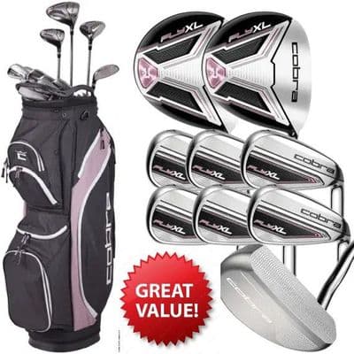 COBRA FLY XL ll LADIES SET WITH BAG