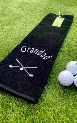 DE LUXE GRANDAD GOLF TOWEL