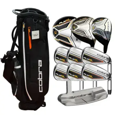 LEFT HAND COBRA FLY XL GOLF PACKAGE SET (IGNORE THE PHOTO SAME BUT LEFT HAND)