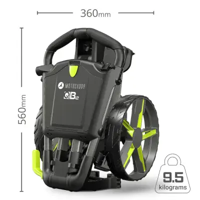 MOTOCADDY QB2 PUSH TROLLEY LIME (WAITING FOR STOCK)
