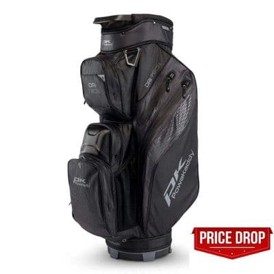 POWAKADDY DRI TECH 2026 GOLF BAG   STEALTH BLACK