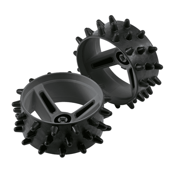 Motocaddy 28V Hedgehog Winter Wheels (Pair) Graphite