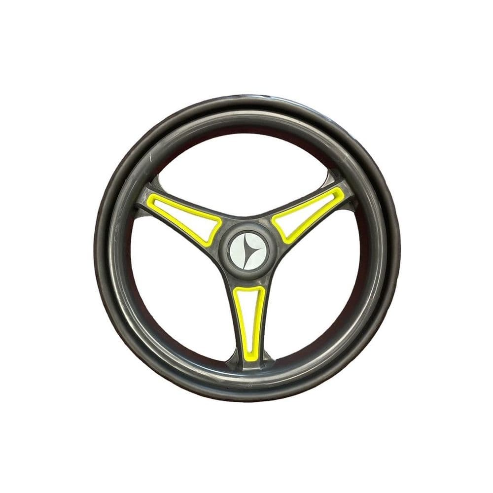 Motocaddy Cube Rear Wheel - Graphite/Lime