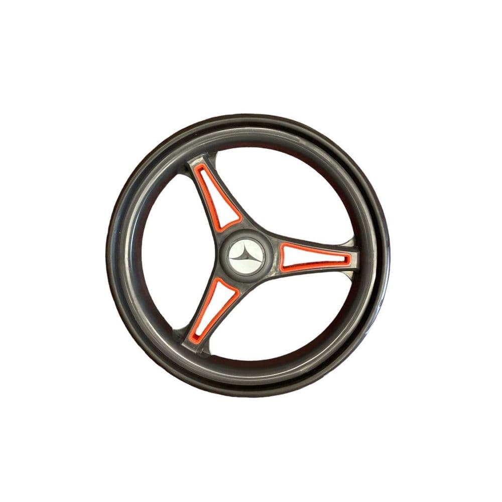 Motocaddy Cube Rear Wheel - Graphite/Red