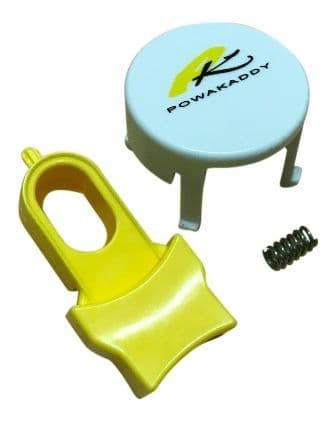 Powakaddy 2016-2018 Wheel Cap, Release & Spring - White (01143)