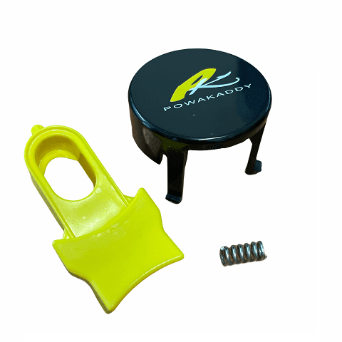 Powakaddy 2016-2019 Wheel Cap, Release & Spring (Black)