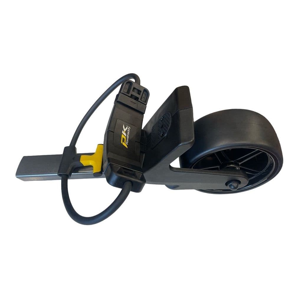 Powakaddy FX Front Wheel Assembly (MAG-LOK) - Gun Metal Tube